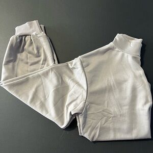 🆕 SCACTO Gray Mock Neck Sweatshirt | NWT | Size M